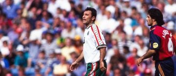 El búlgaro, Hristo Stoichkov es reconocido por su temperamento. En la Selección de Bulgaria y en el Barcelona siempre discutió con los árbitros, hoy en día sigue siendo polémico así como lo era cuando jugaba.  