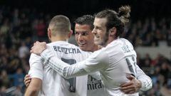 Cristiano, Bale y Benzema, la BBC, con peores n&uacute;meros cuando juegan juntos. 