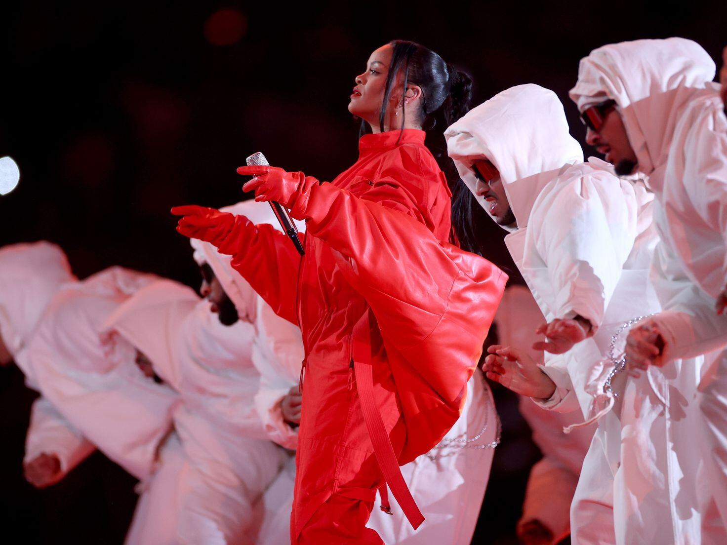 I'm Only Here for Rihanna Superbowl Hoodie Super Bowl -   Hong Kong