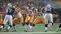 Los Rams han participado en cuatro Super Bowls, pero solo ganaron el trofeo Vince Lombardi la edici&oacute;n XXXIV cuando vencieron a los Tennessee Titans.