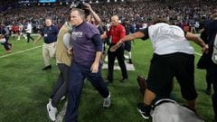 MINNEAPOLIS, MN - FEBRUARY 04: Head coach Bill Belichick of the New England Patriots walks off the field after losing to the Philadelphia Eagles 41-33 in Super Bowl LII at U.S. Bank Stadium on February 4, 2018 in Minneapolis, Minnesota.   Patrick Smith/Ge