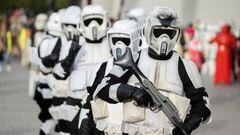 Spaniards dress up for a Star Wars convention in Valencia, Spain.
