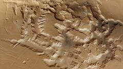 Descubren nuevos datos sobre el ‘Laberinto de la Noche’ de Marte