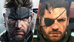 metal gear solid delta snake eater the phantom pain comparativa