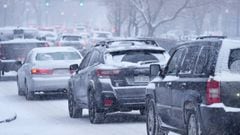 Alerta por tres tormentas de nieve en USA: Estados afectados y cuánto durará