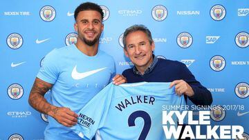 Manchester City switch thrills record signing Kyle Walker