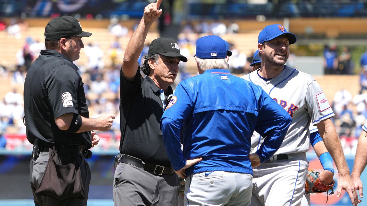Dodgers can't take advantage of Max Scherzer's ejection - Los
