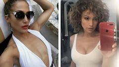 Jennifer Lopez: su presunto aumento de pecho objeto de debate en la red. Foto: Instagram