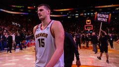 Denver Nuggets star Nikola Jokic received a technical foul for shoving Pheonix Suns owner Mat Ishbia in their Game 4 Western Conference semifinal on Sunday.