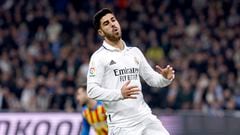 Out-of-contract Marco Asensio was subject of a bid from Paris Saint-Germain last week, which was rejected by Real Madrid.