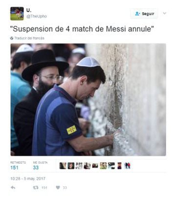 Los mejores memes que dejó el 'perdón' a Messi