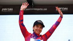 Jennifer Ducuara en la etapa 2 de la Vuelta a Burgos.