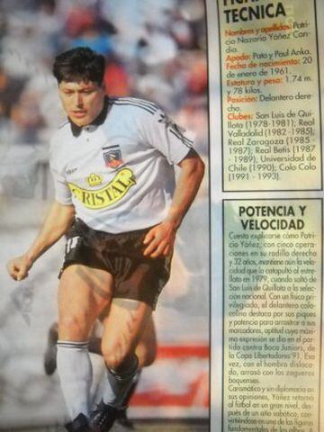 El Pato Yáñez, muy identificado con Colo Colo, estuvo en 1990 en la U antes de jugar hasta el '95 con los albos.