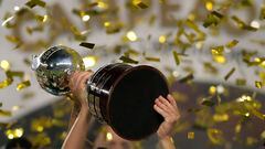 Trofeo de la Copa Libertadores Femenina.