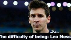 "Messi playing like Xavi? Bollox! Messi plays like Messi"