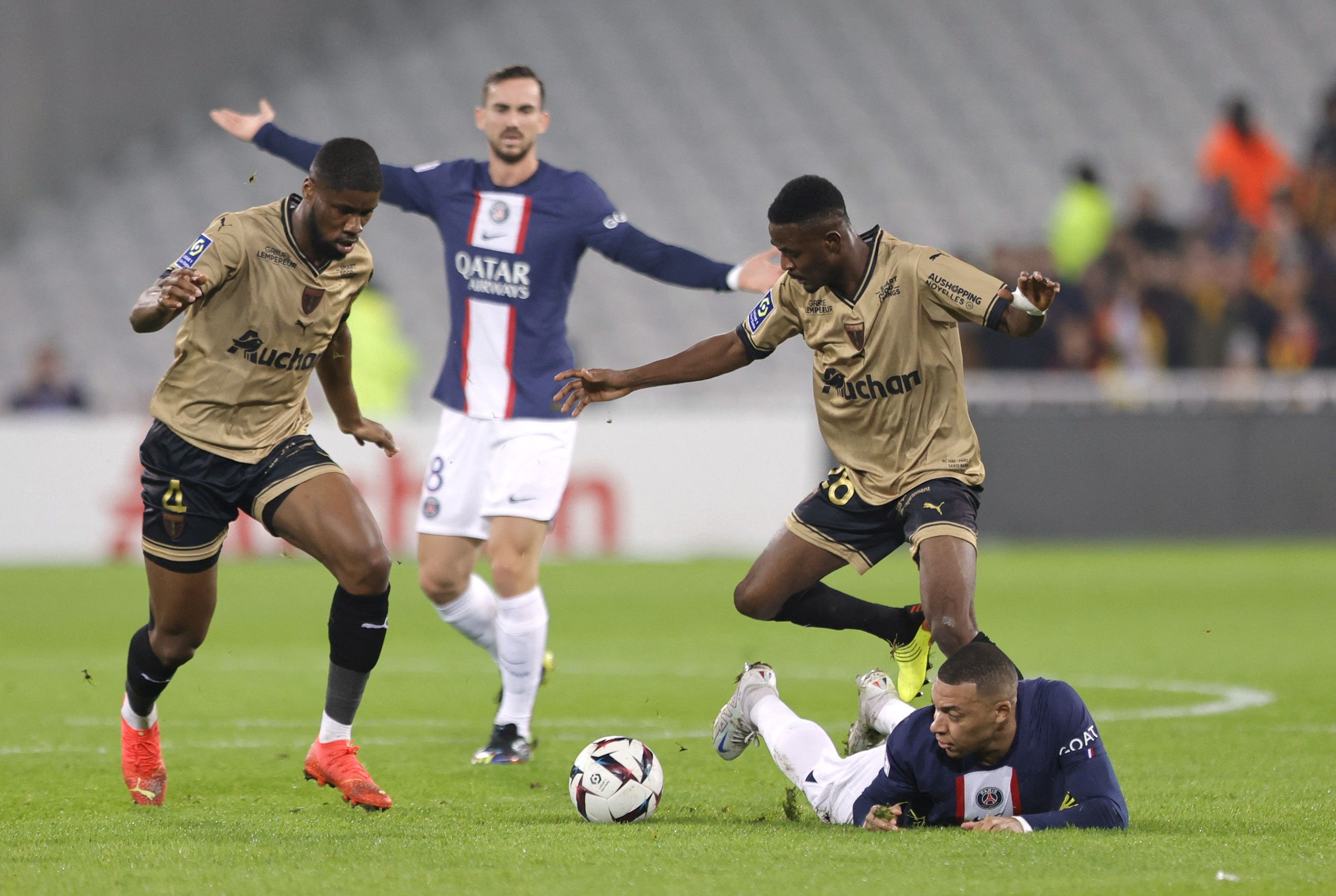 El PSG, superado por el Lens