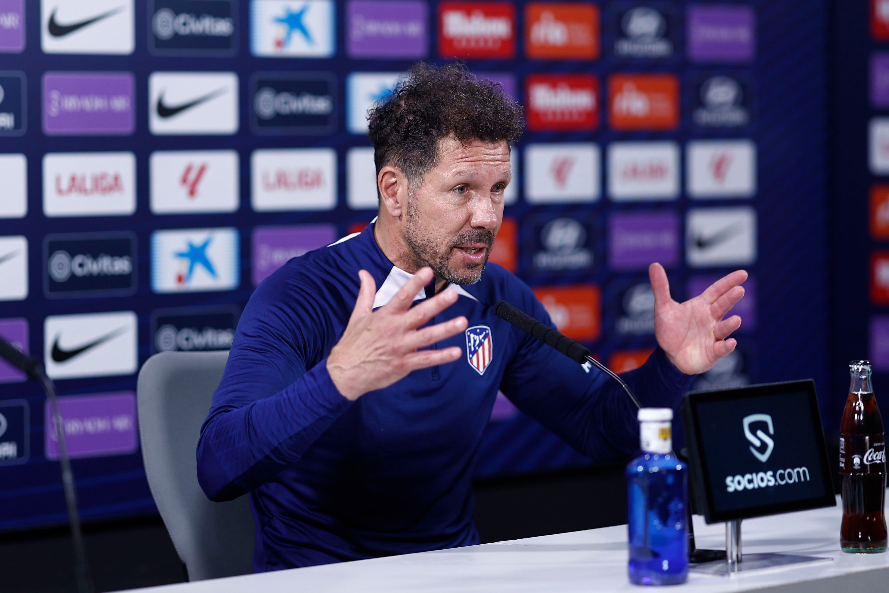 Simeone: “En el colegio nunca fui de diez. Y ahora convivo para ilusionarme y mejorar”