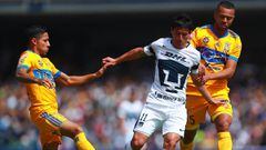 Pumas Tigres en vivo online: Clausura Liga MX 2018