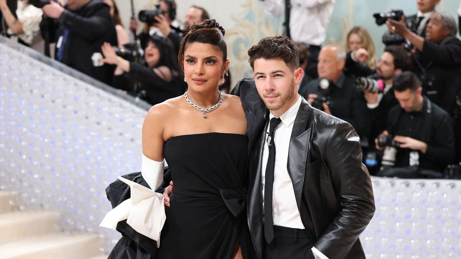 Nick Jonas Supports Wife Priyanka Chopra at 'Citadel' Rome