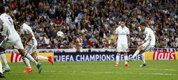 Cristiano struck with an 89th minute free kick to equalize