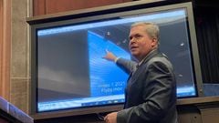 Scott Bray, subdirector de Inteligencia Naval explica los avistamientos de Ovnis en Estados Unidos.
