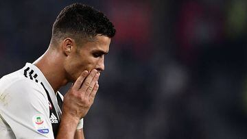 Cristiano Ronaldo, delantero de la Juventus.