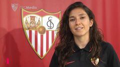 Las primeras palabras de Natalia Gait&aacute;n como jugadora del Sevilla