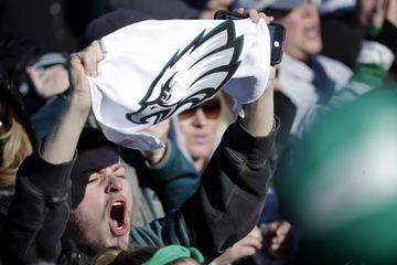 La llegada de los Eagles a Philadelphia tras el Super Bowl LII