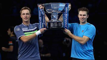 Kontinen y Peers repiten título en el Masters de dobles