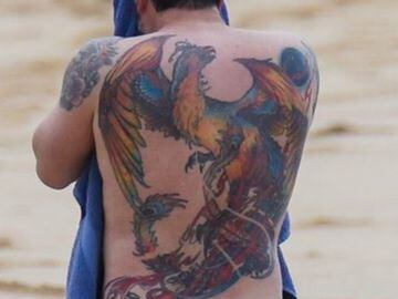 El enorme y llamativo tatuaje de Ben Affleck en la espalda