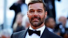 FILE PHOTO: The 75th Cannes Film Festival - Screening of the film "Elvis" Out of Competition - Red Carpet Arrivals - Cannes, France, May 25,  2022. Ricky Martin poses. REUTERS/Sarah Meyssonnier/File Photo