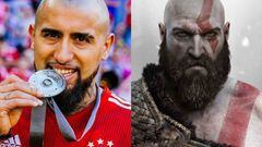 El Bayern Munich compara a Vidal con Kratos, protagonista del videojuego God of War.