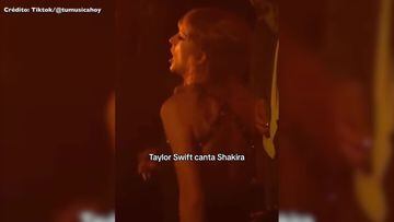 El video viral de Taylor Swift bailando con Shakira