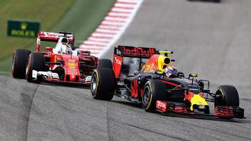 Verstappen, sancionado: "Vettel debería volver al colegio"