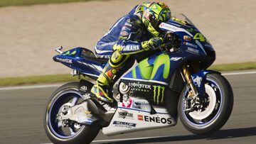 Rossi muestra su descontento con la nueva Yamaha