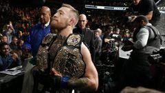 McGregor no aclara su futuro y cae en el ranking de la UFC