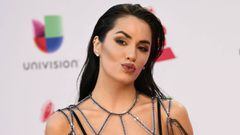 Argentine singer Lali arrives at the 19th Annual Latin Grammy Awards in Las Vegas, Nevada, on November 15, 2018. (Photo by Bridget Bennett / AFP)