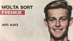 La publicidad del Ajax en los peri&oacute;dicos de Barcelona. 
