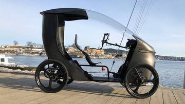 CityQ, una bicicleta eléctrica con la comodidad de un automóvil