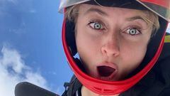 Eating pizza, giving herself a facial, imitating viral TikTokers... Skydiver McKenna Knipe’s crazy mid-air videos have made the 28-year-old an Instagram sensation.