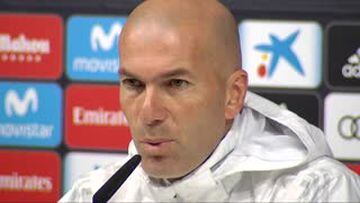 Zidane: "Para mí hay Liga, es difícil pero no imposible"