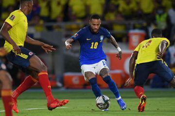 Brazil were held to a goalless draw by Colombia at the weekend - the first time Tite's men had dropped points in their 2022 World Cup qualifying campaign.