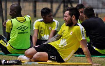 El equipo rojo tiene como primer objetivo avanzar a la fase de grupos de la Copa Libertadores. 