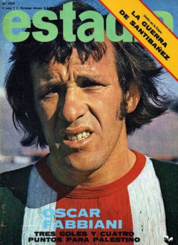El argentino Óscar Fabbiani la rompió en Palestino y jugó por Chile la Copa América de 1979.