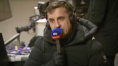Gary Neville habla en Sky Sports