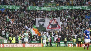 La UEFA podr&iacute;a sancionar al Celtic por el comportamiento de su afici&oacute;n ante el Linfield.