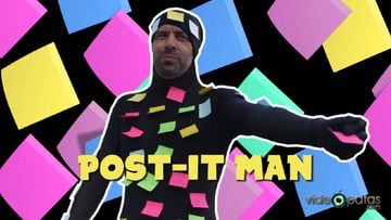 Post-it Man, el superhéroe que te recuerda las cosas que has olvidado