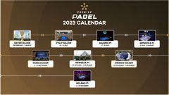 Premier Padel lanza las ocho pruebas notables para 2023