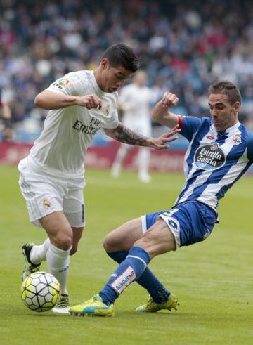 James Rodríguez came on for two-goal match-winner Cristiano Ronaldo at half time.