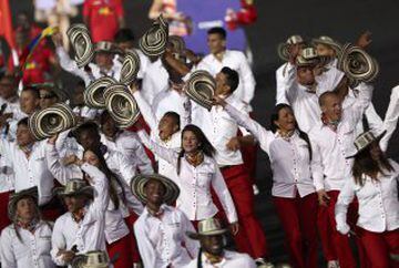 Colombia pone el sabor en el desfile de inauguración